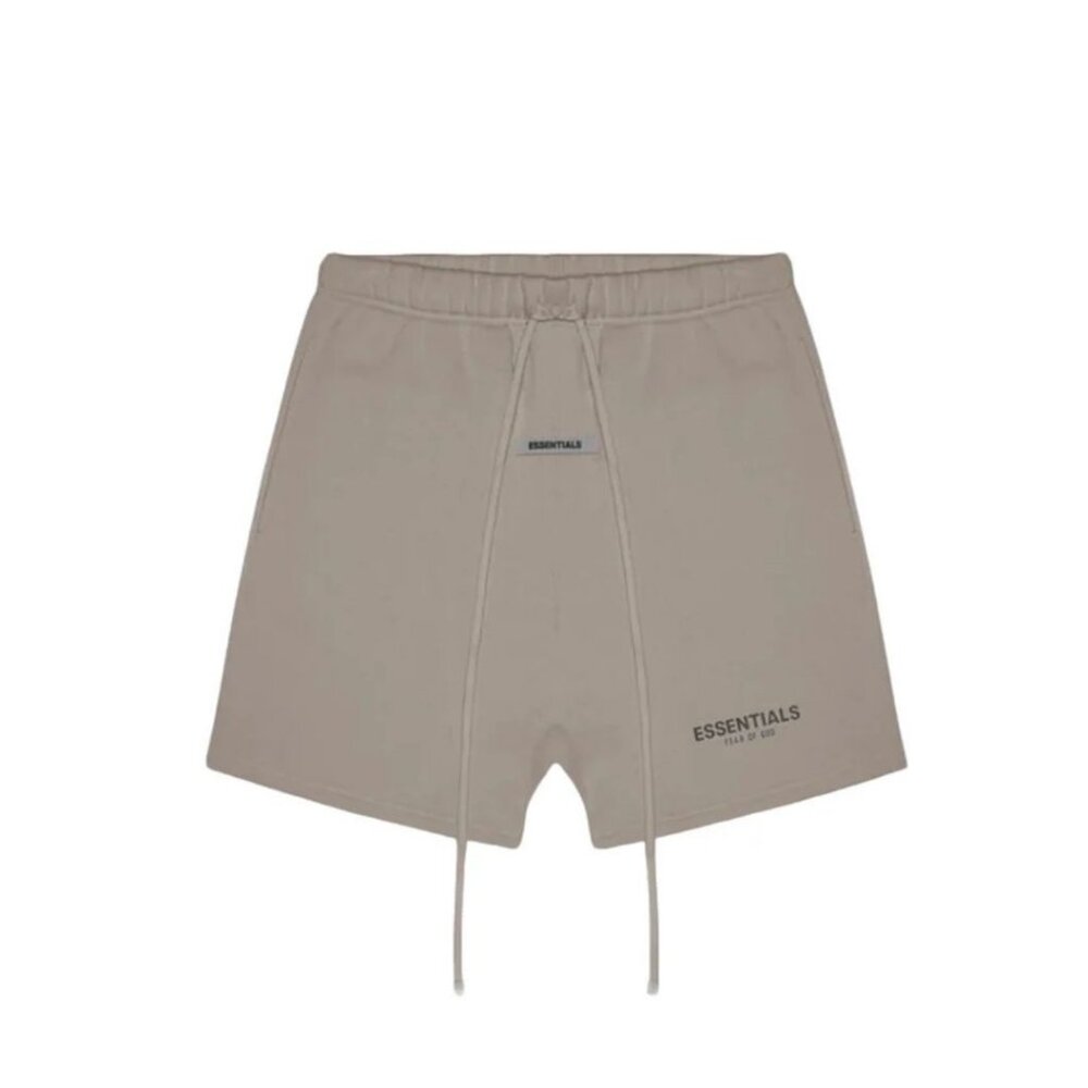 Fear of God Essentials Sweatshort Taupe Size Medium
